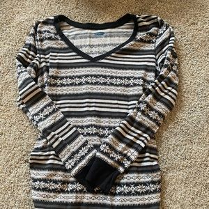 Maternity thermal pj top